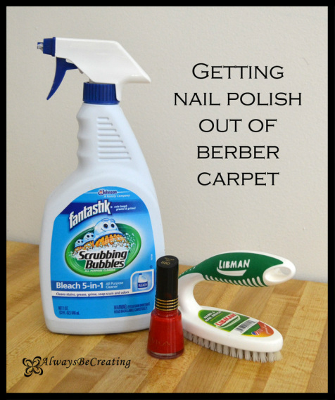 Nail Polish on Berber Carpet - 49Fifty